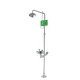 Combined Emergency Shower & Eye Wash, SS304 Ball Valve EW-CS2 Scitek Global